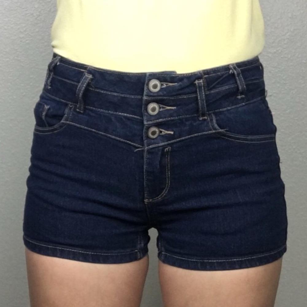 Papaya high waisted shorts